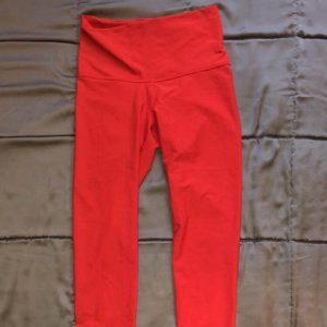 Old Navy active red leggings